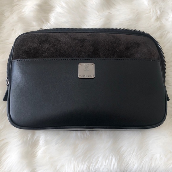 MCM Bags Mcm Cubism Suede Crossbody Medium Clutch Crossbody Poshmark